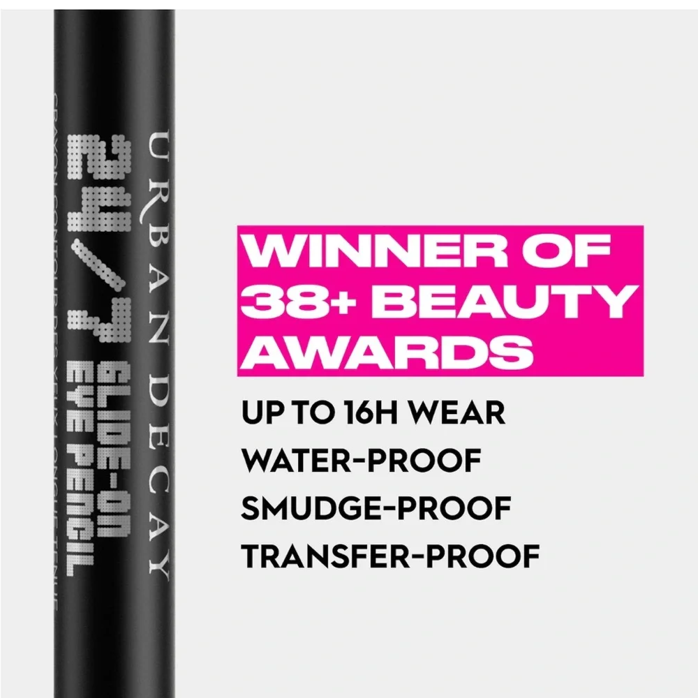 4/$30 Sale💫Urban Decay 24/7 Glide On Eyeliner Pencil Whiskey Brown Mini Size